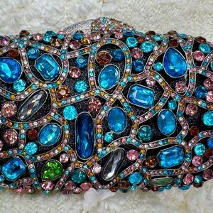 Crystal Embellished Clutch